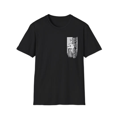 American Flag Rifle T-Shirt