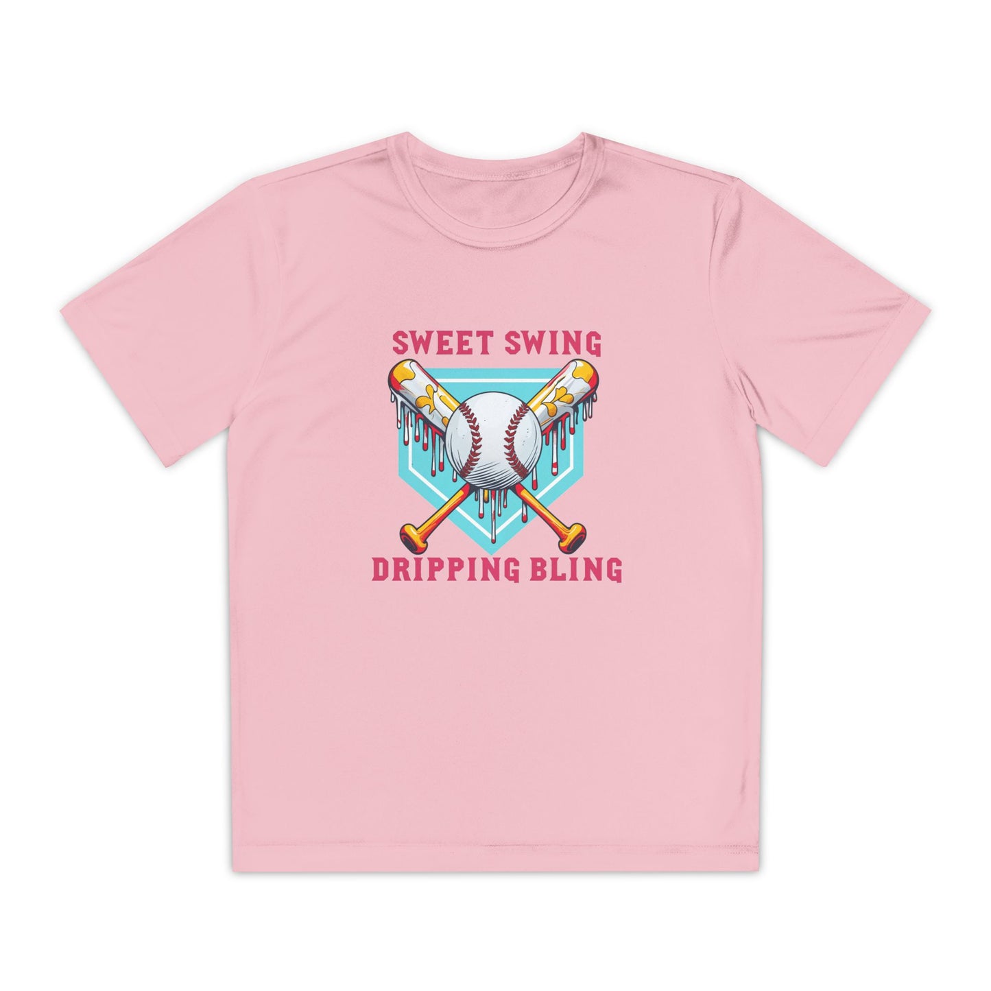 Sweet Swing Dripping Bling Boys Tee