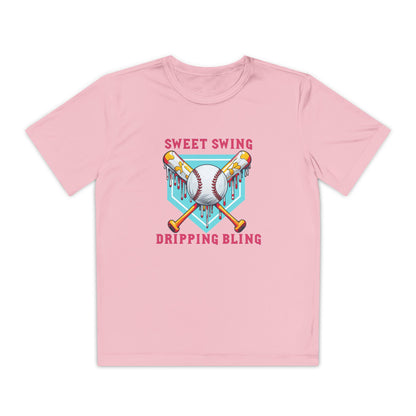 Sweet Swing Dripping Bling Boys Tee