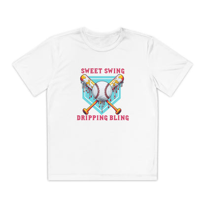 Sweet Swing Dripping Bling Boys Tee