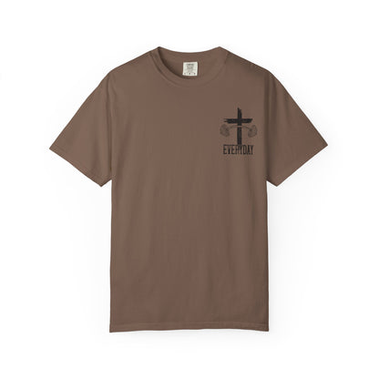 "Wake Up Worship Workout" Men's Tee - Front& Back