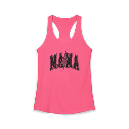 Mama Checker Racerback Tank