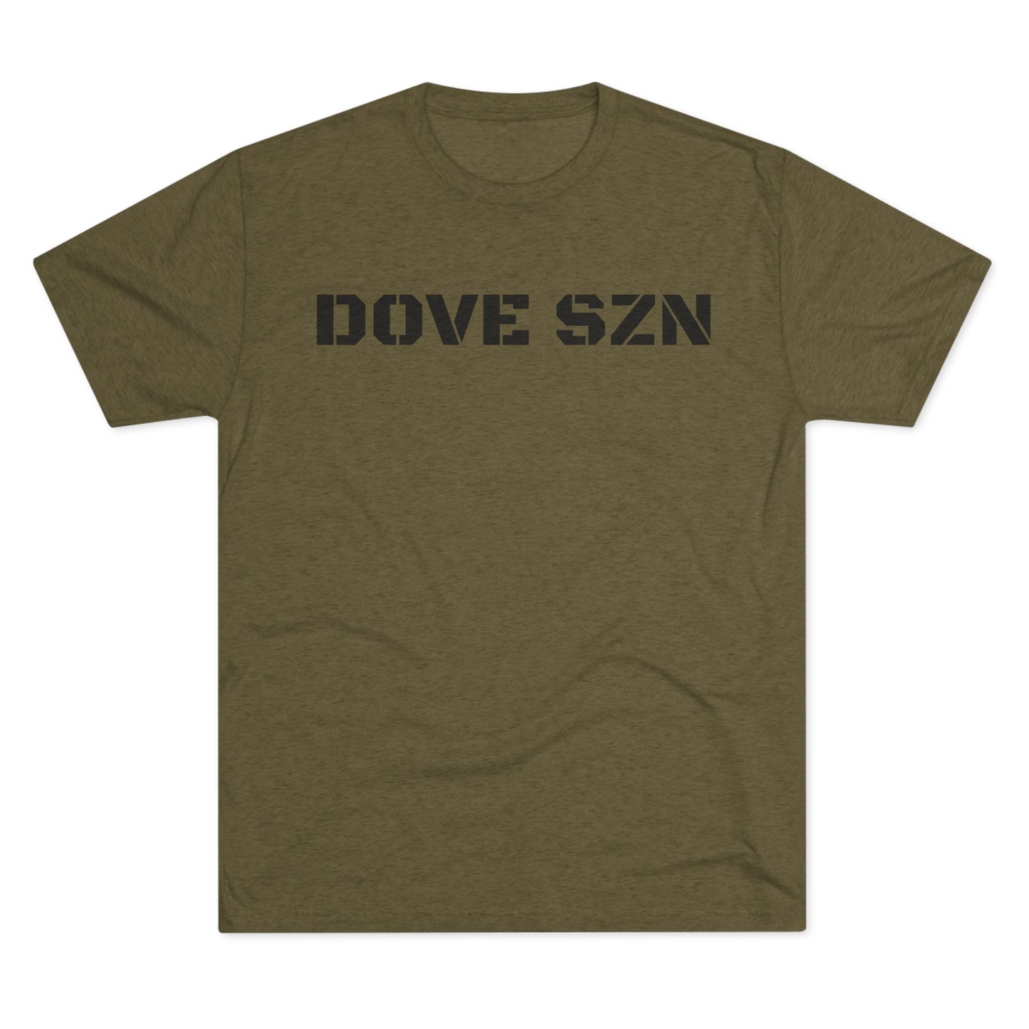 DOVE SZN Military Stencil T-Shirt — Minimalist Graphic Tee for Dove Lovers