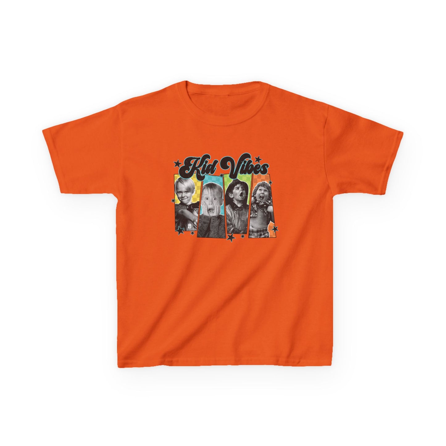 Boys Tee — 'Kid Vibes' Retro Pop Art Graphic Tee