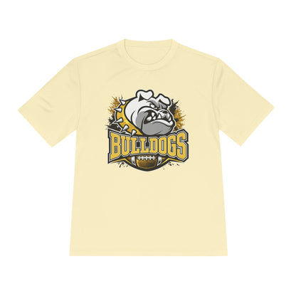 Bulldogs Football Mascot Tee — Moisture‑Wicking Sports Shirt