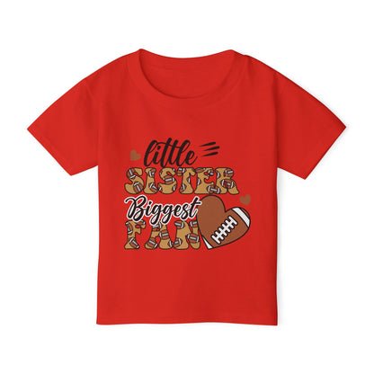 "Little Sister Biggest Fan" Football