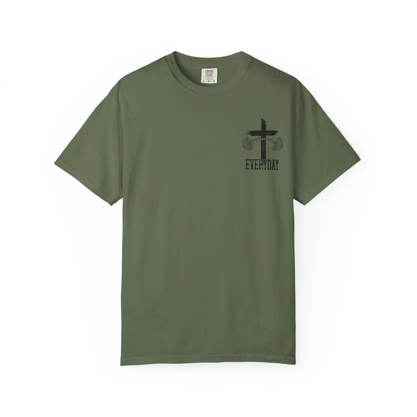 "Wake Up Worship Workout" Men's Tee - Front& Back