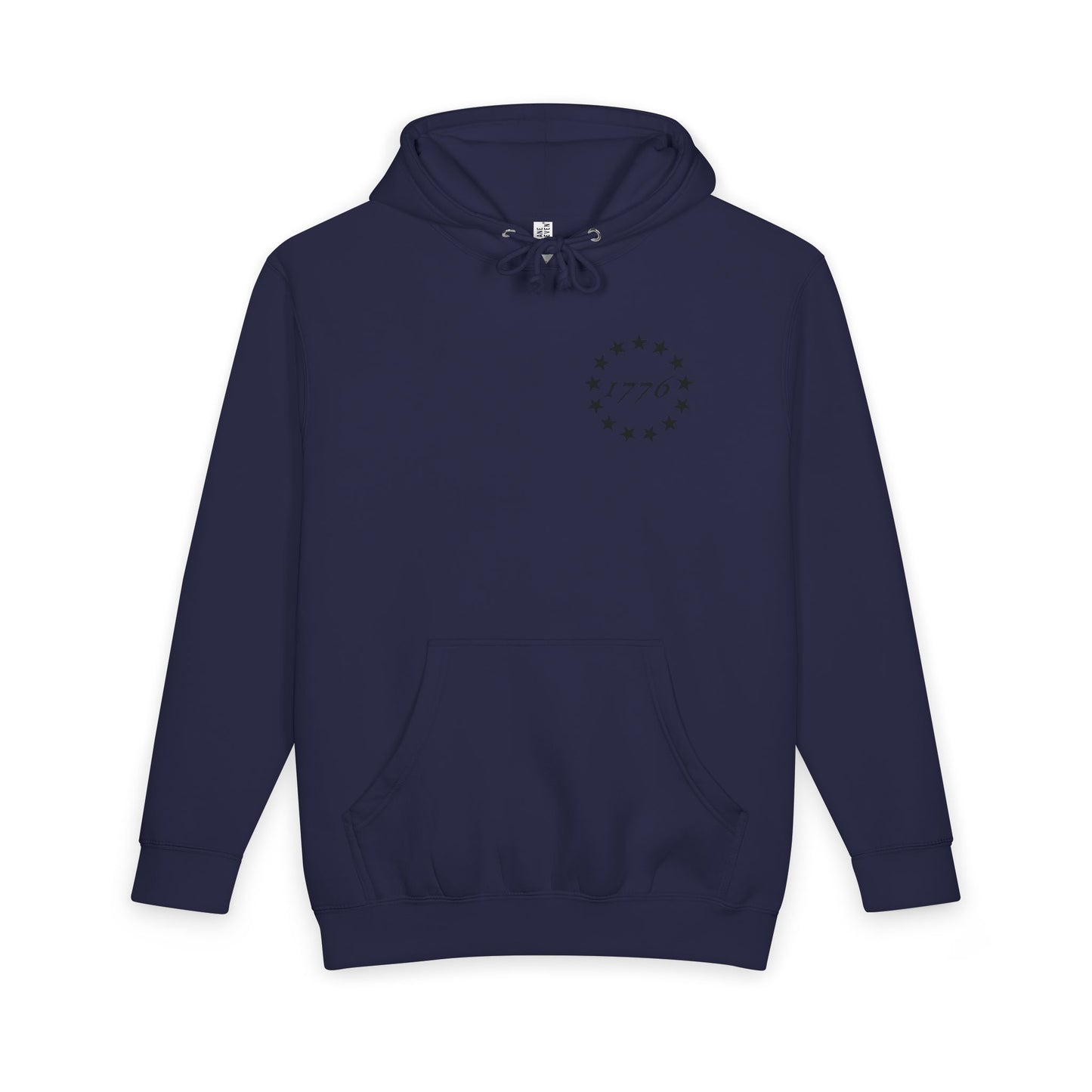 Hoodie — 1776 Betsy Ross Flag Distressed American Patriot Pullover