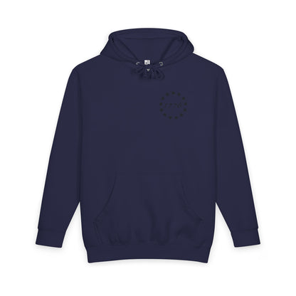Hoodie — 1776 Betsy Ross Flag Distressed American Patriot Pullover