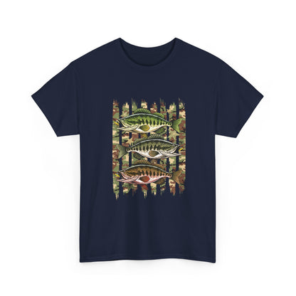 Fishing Bass Camouflage Tee