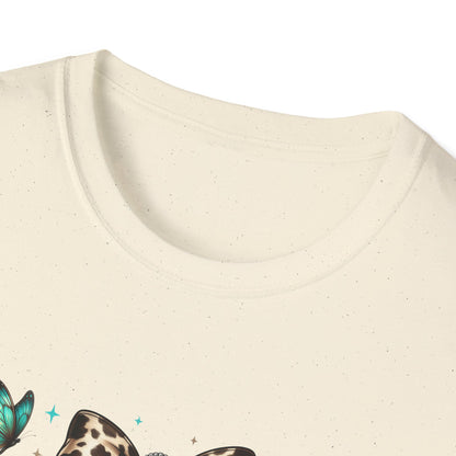 Mama Leopard Bow T‑Shirt