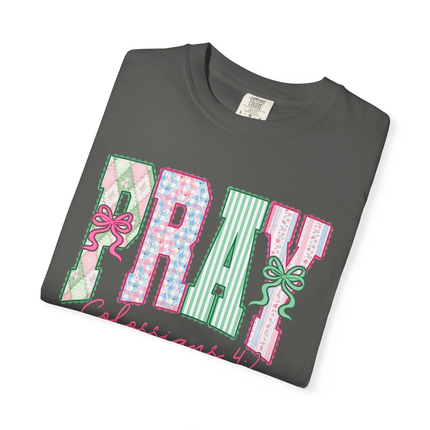 Pray Floral Graphic Tee