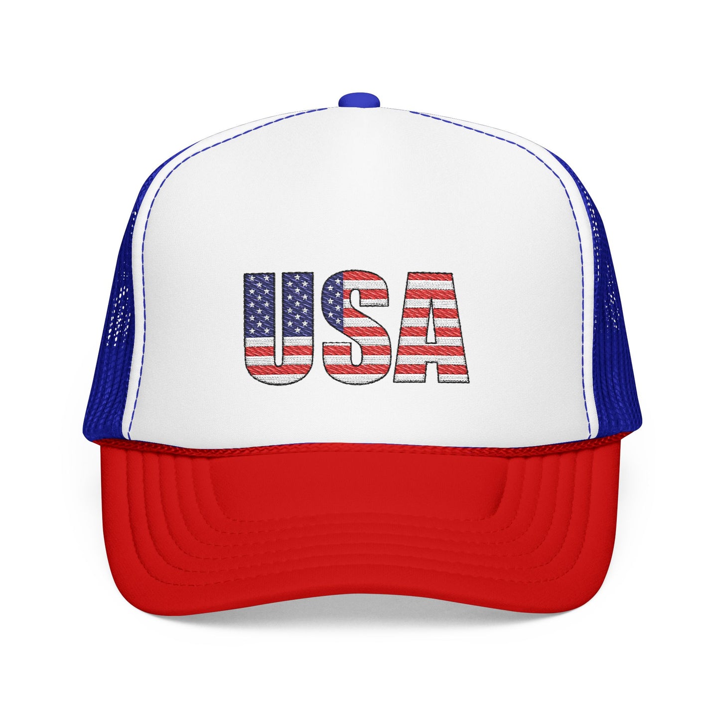 USA Flag Trucker Hat