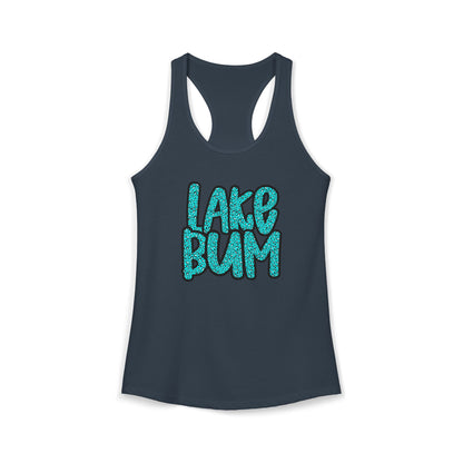 Lake Bum Racerback Tank