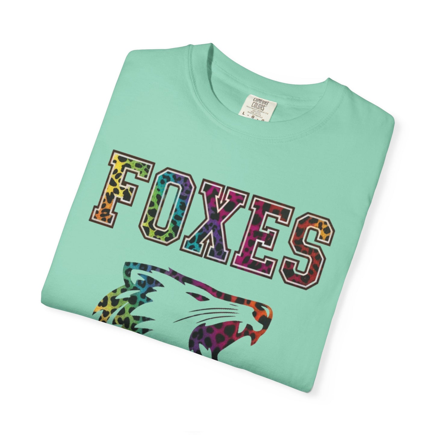 Foxes Leopard Mascot Tee