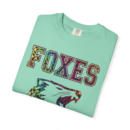 Foxes Leopard Mascot Tee