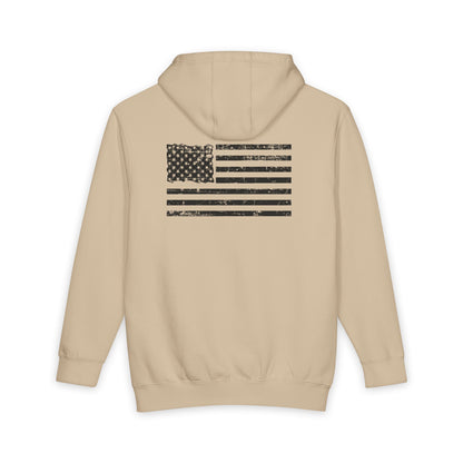 Hoodie — 1776 Betsy Ross Flag Distressed American Patriot Pullover