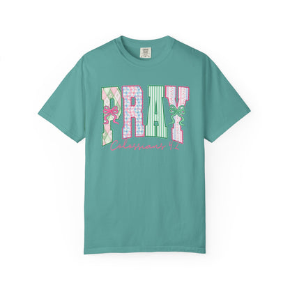 Pray Floral Graphic Tee