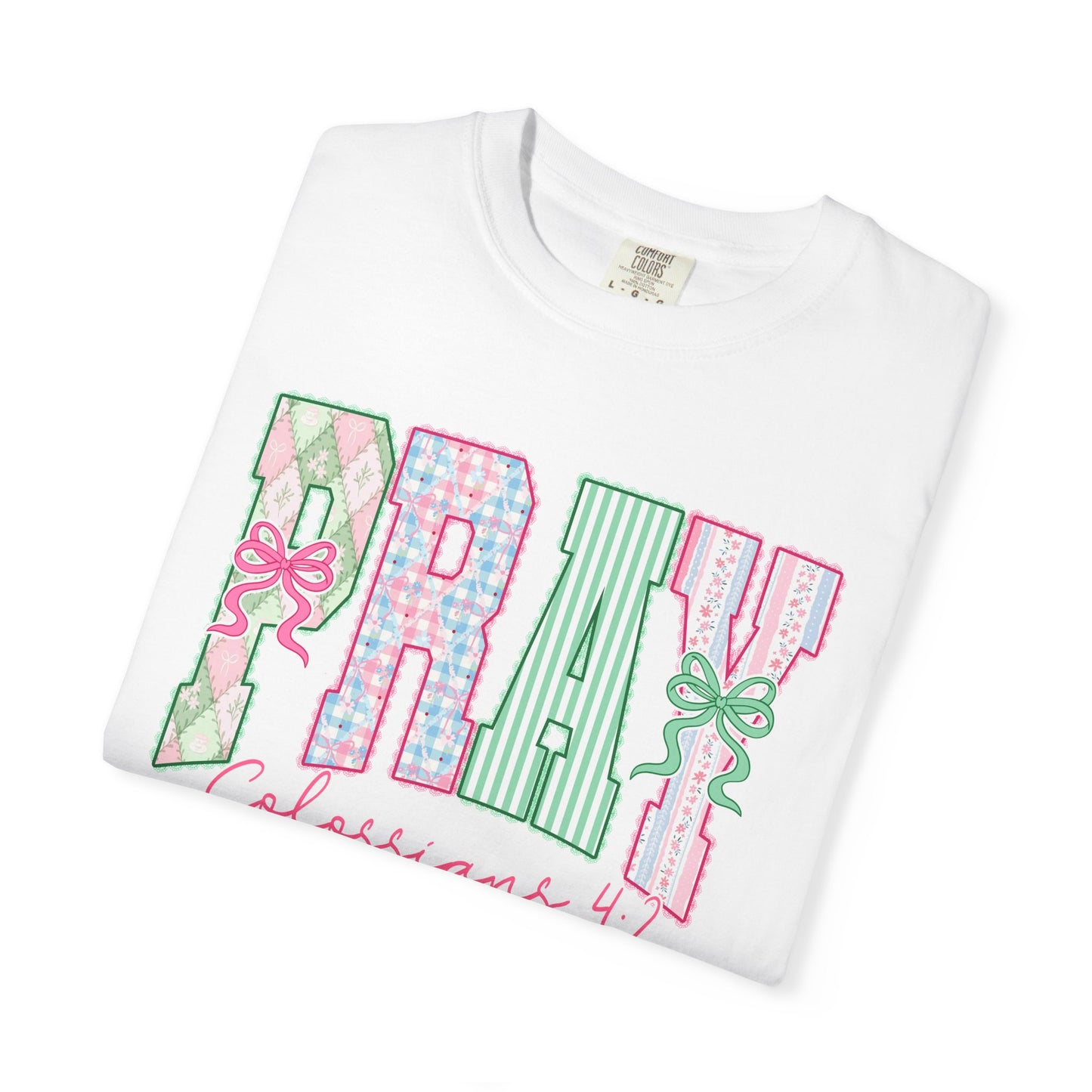 Pray Floral Graphic Tee