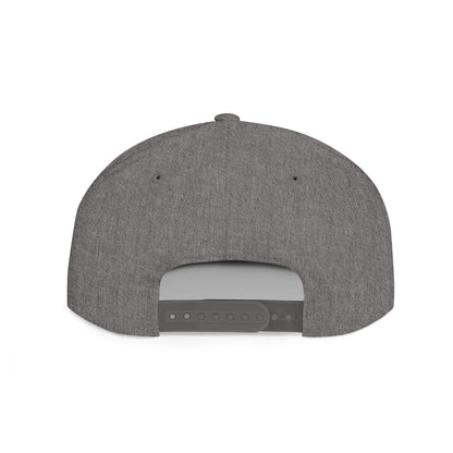 Mama Checkerboard Flat Bill Snapback Hat — Retro Pink Script Cap for Moms