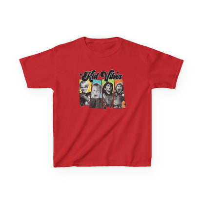 Boys Tee — 'Kid Vibes' Retro Pop Art Graphic Tee
