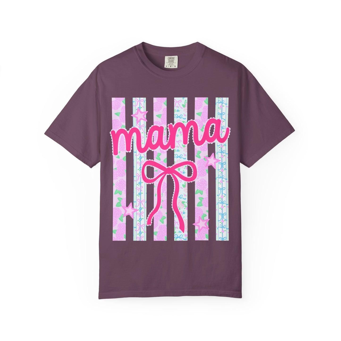Mama Pink Bow Tee