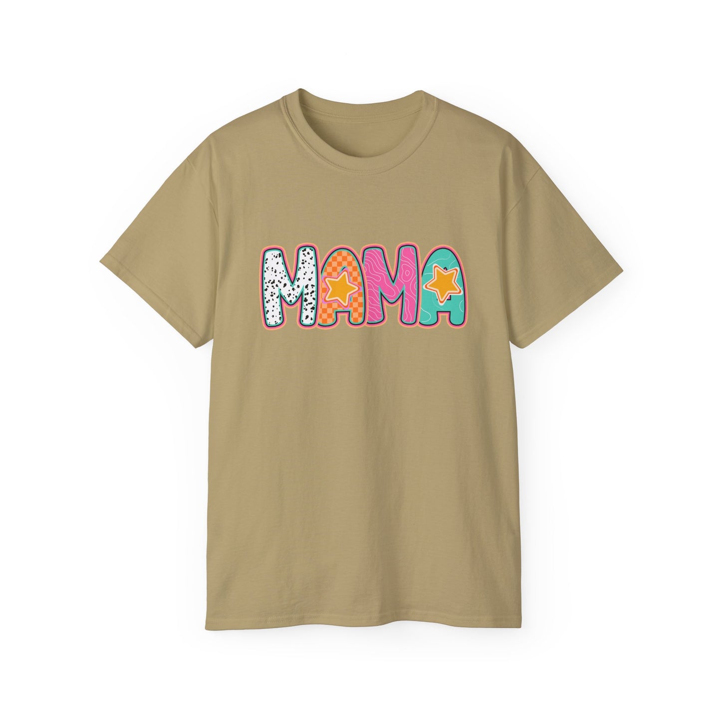Mama Colorblock Graphic Tee
