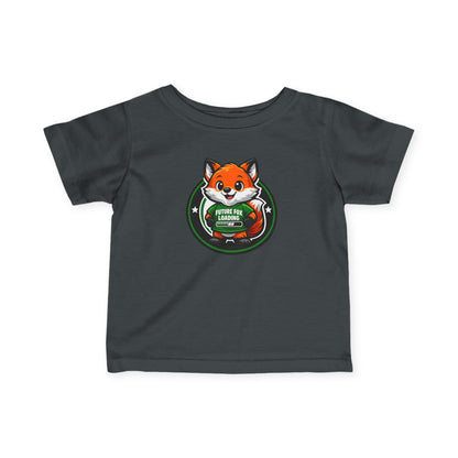 Infant Tee — Cute Fox 'Future Firefighter' Baby Shirt