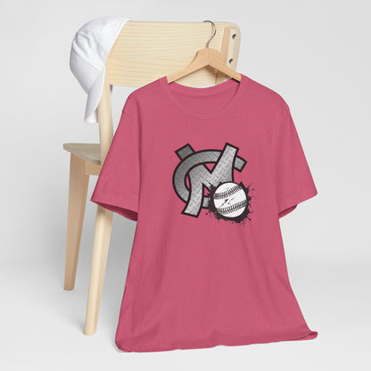 CM FOX BASEBALL UNISEX TEE