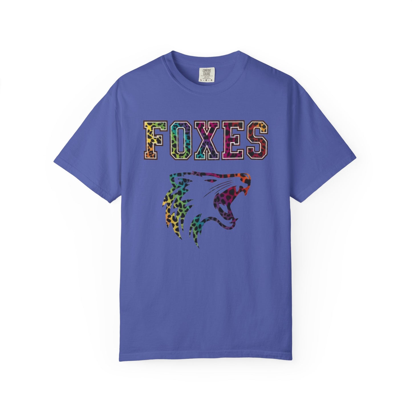 Foxes Leopard Mascot Tee
