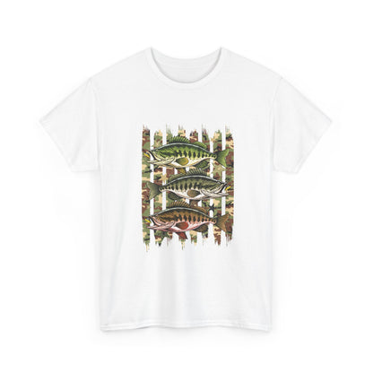 Fishing Bass Camouflage Tee