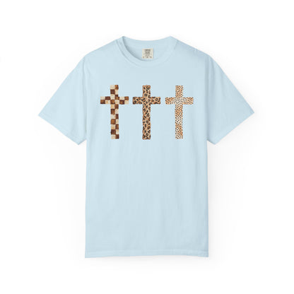 Animal Print Cross Tee