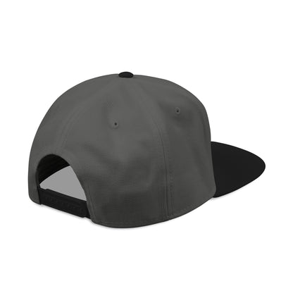 Embroidered Distressed Flag Snapback Hat