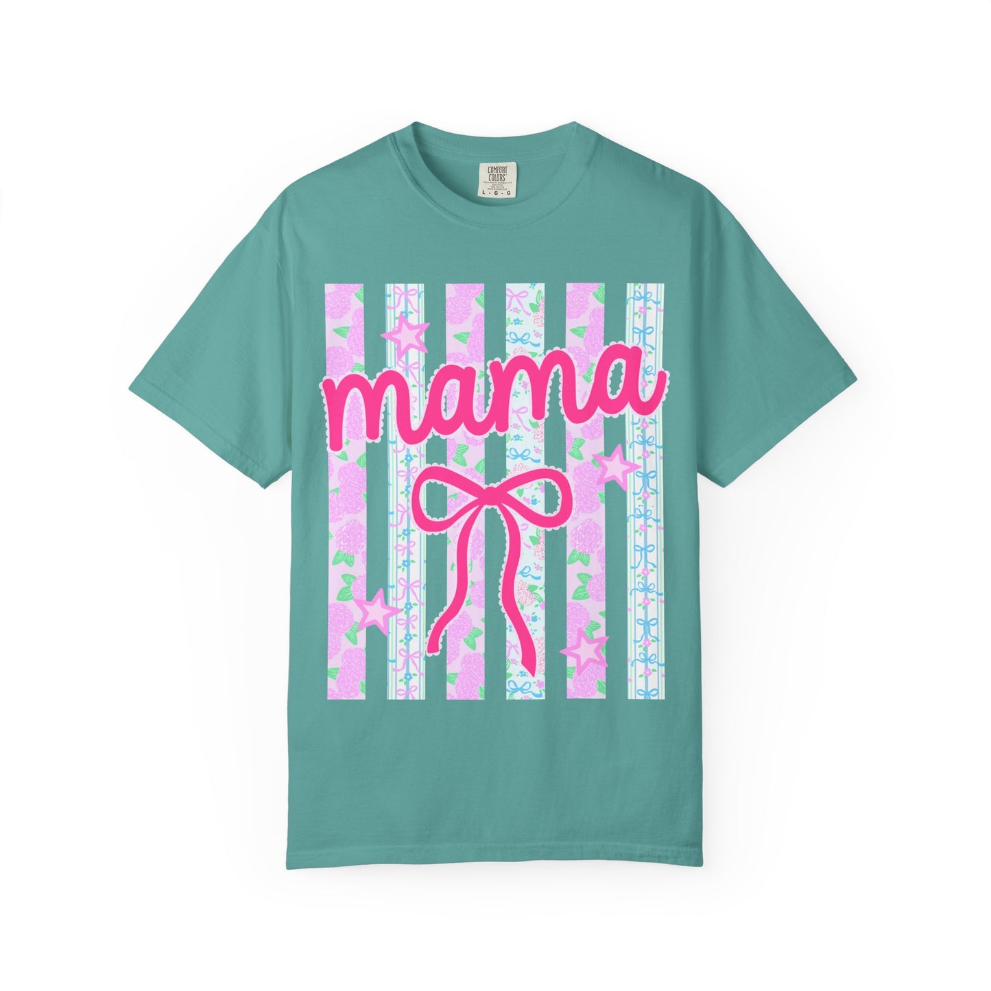 Mama Pink Bow Tee