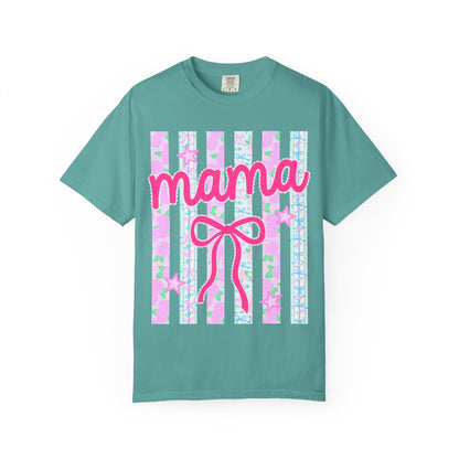 Mama Pink Bow Tee