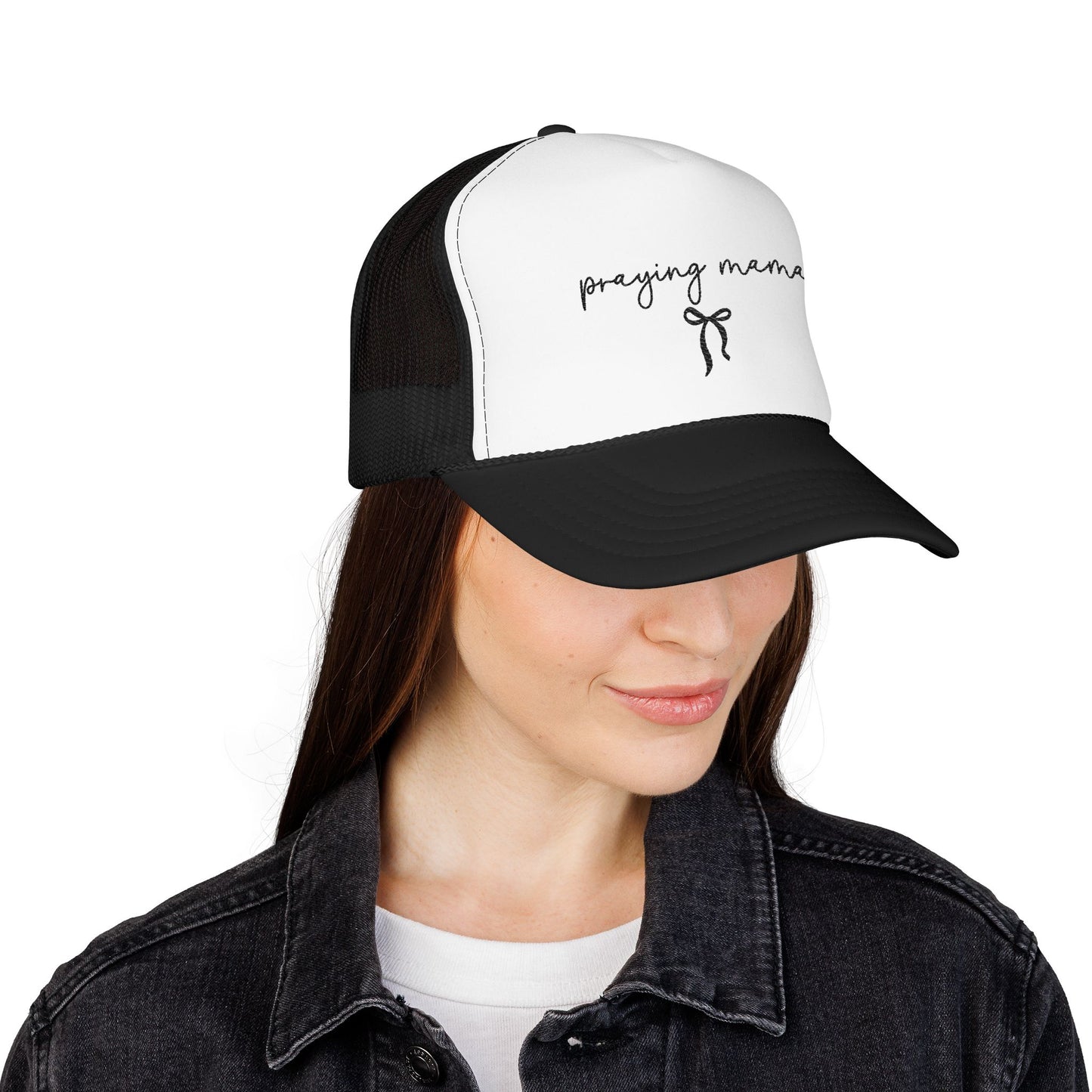 Praying Mama Foam Trucker Hat -