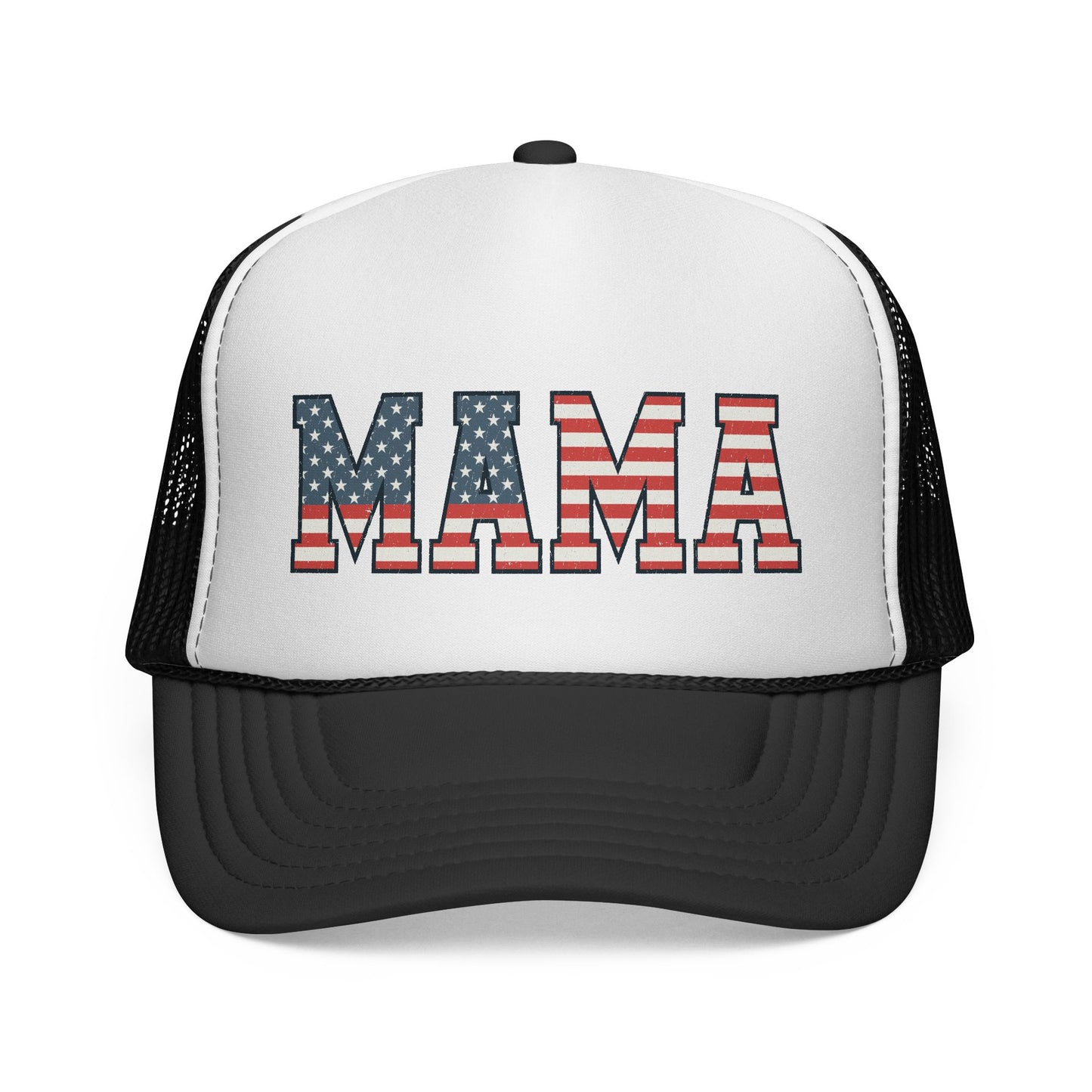 Mama Patriotic Trucker Hat
