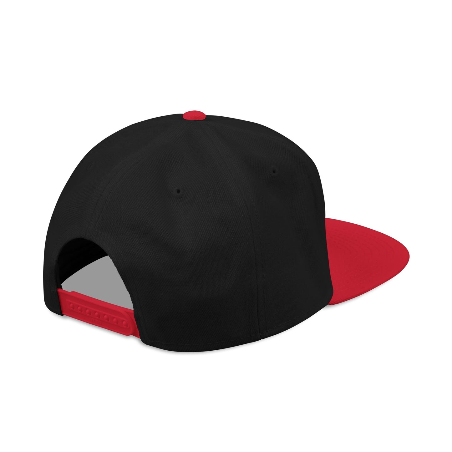 Embroidered Distressed Flag Snapback Hat