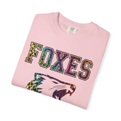 Foxes Leopard Mascot Tee