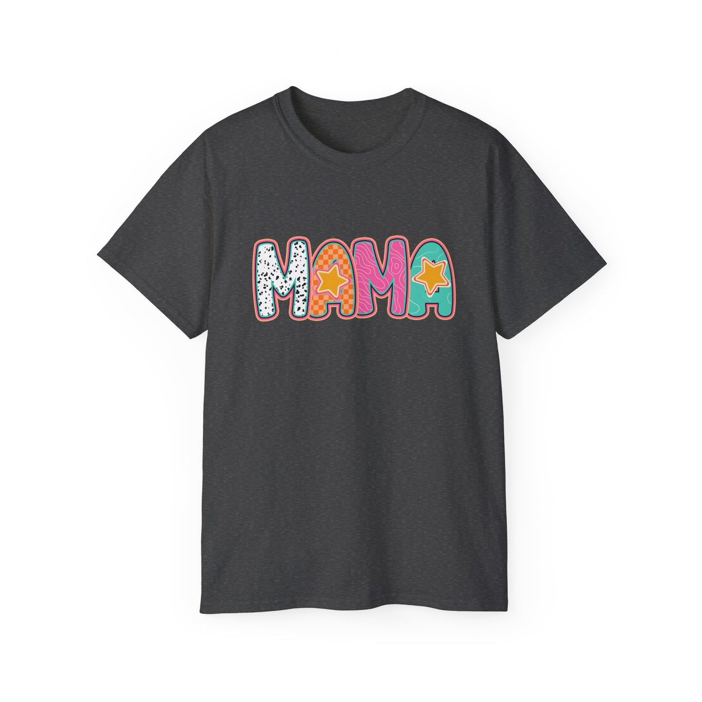 Mama Colorblock Graphic Tee