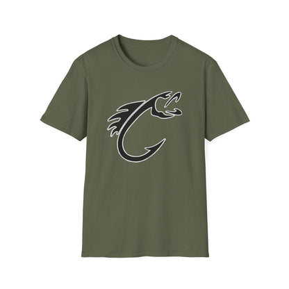 Fishing Hook Fish T-Shirt — Tribal Angler Graphic Tee