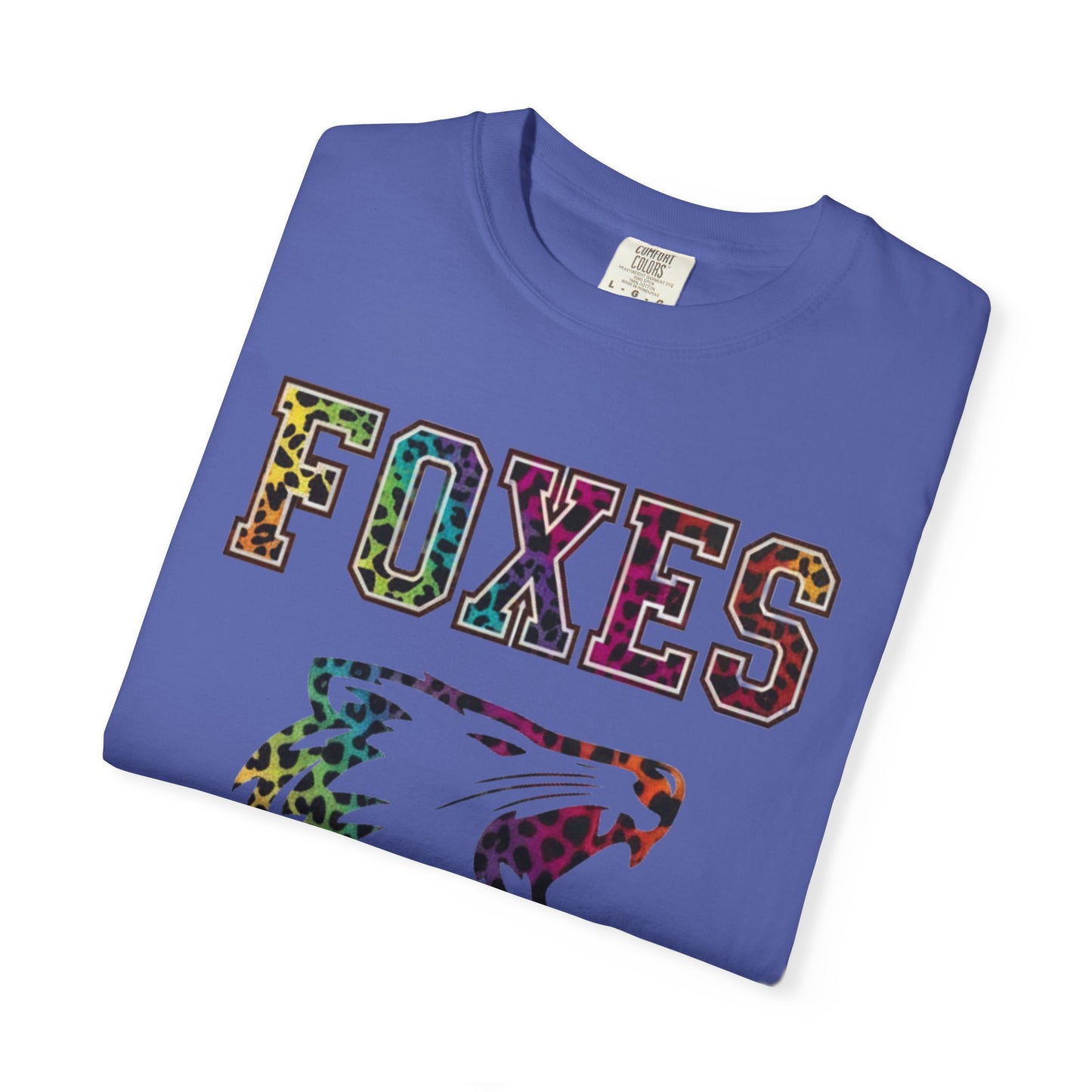 Foxes Leopard Mascot Tee