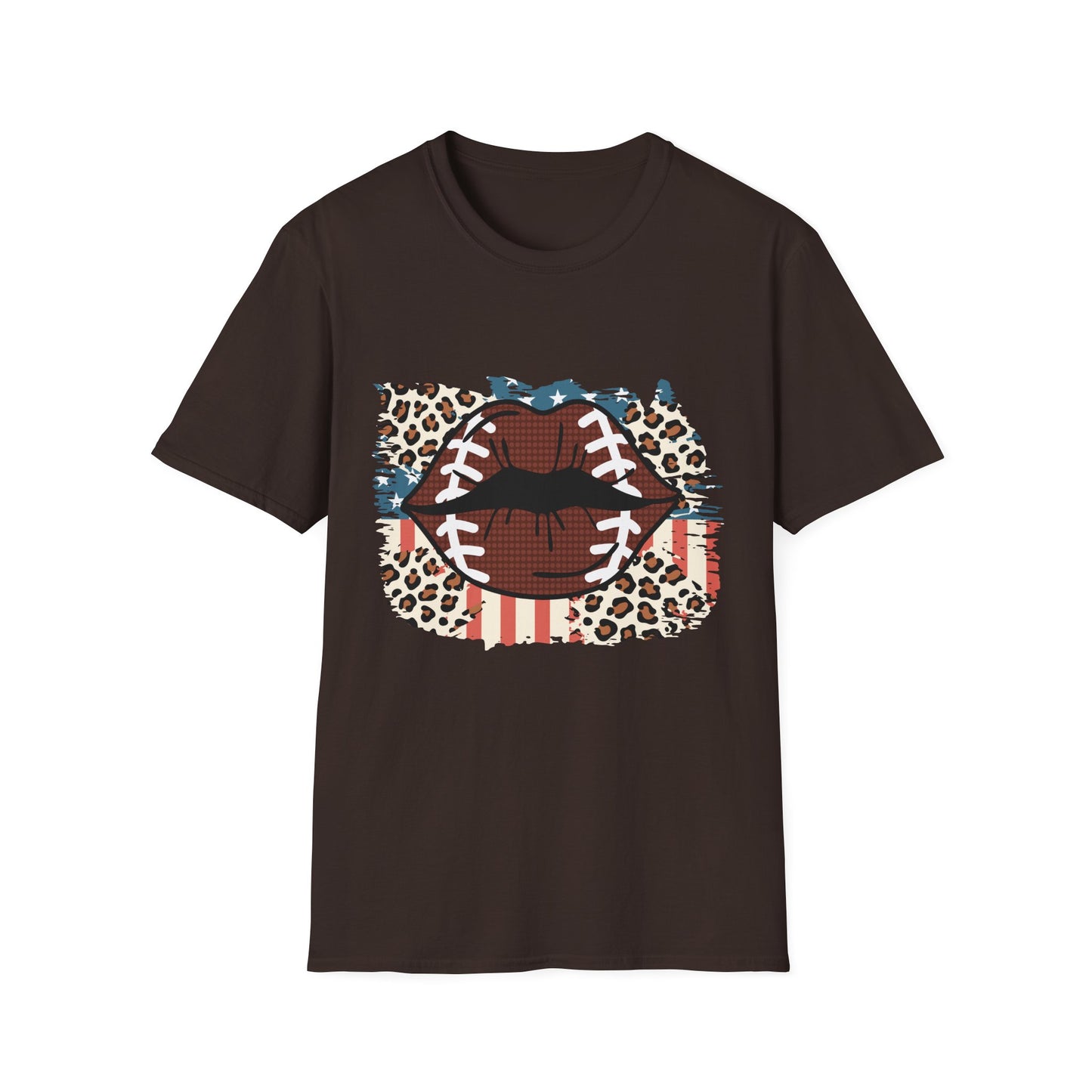 Football Lips Graphic Tee