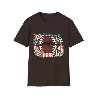 Football Lips Graphic Tee