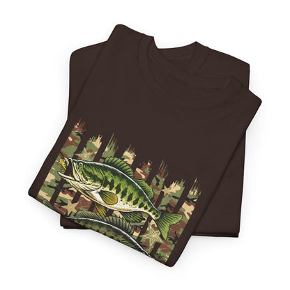 Fishing Bass Camouflage Tee