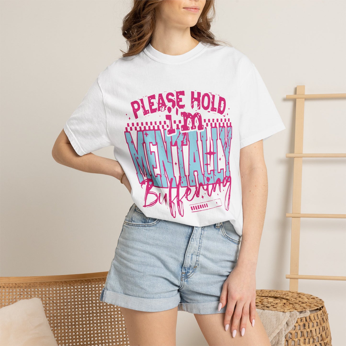 Please Hold I'm Mentally Buffering T-Shirt