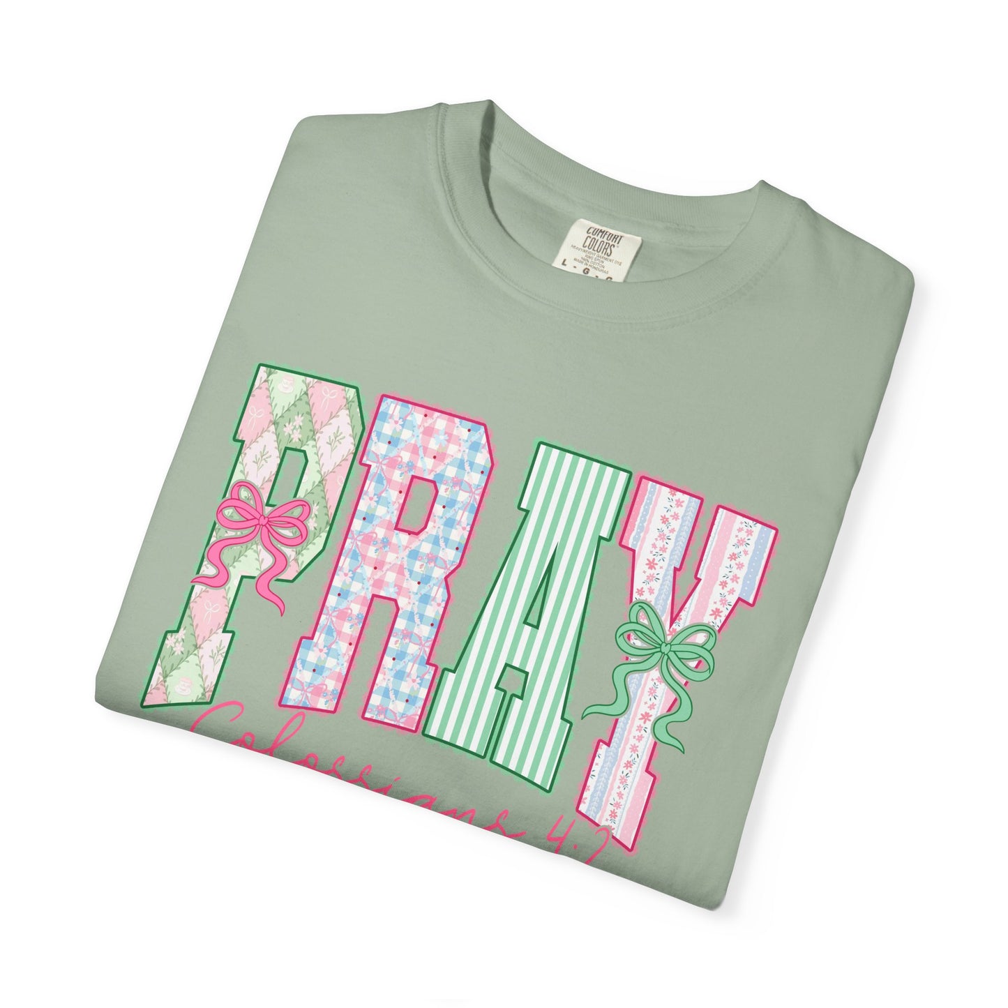 Pray Floral Graphic Tee