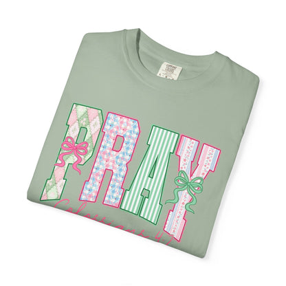 Pray Floral Graphic Tee