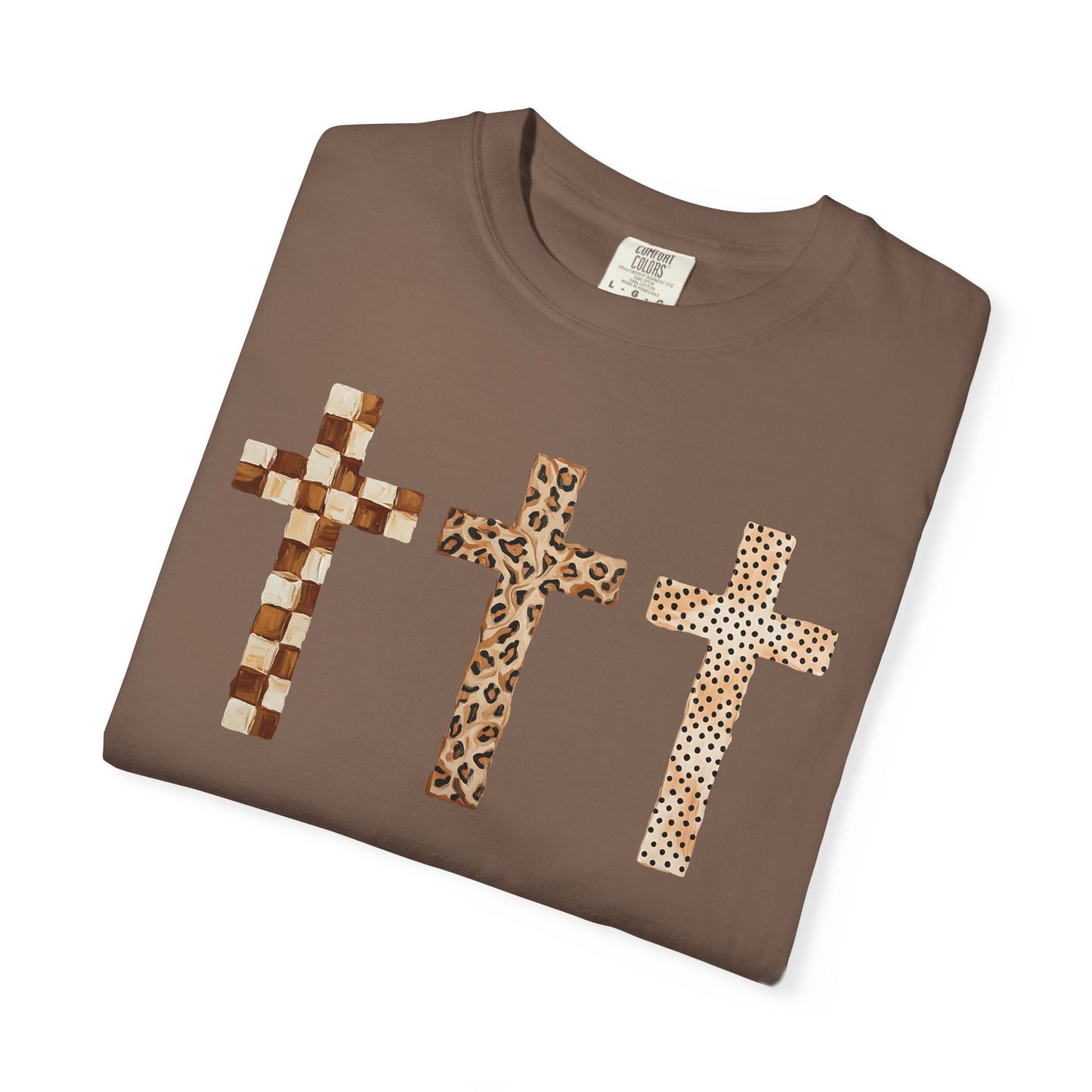 Animal Print Cross Tee