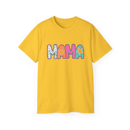 Mama Colorblock Graphic Tee